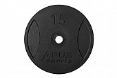 Бамперный диск Apus Sports 15 кг.