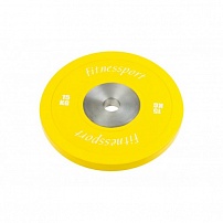RCP22-15 Бамперный диск для кроссфита (желтый) 15 кг