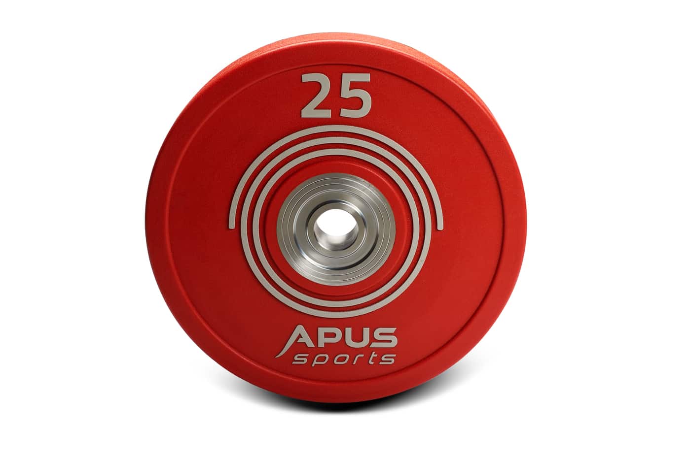 Бамперный диск для соревнований Apus Sports 25 кг.