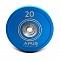 Бамперный диск для соревнований Apus Sports 20 кг.